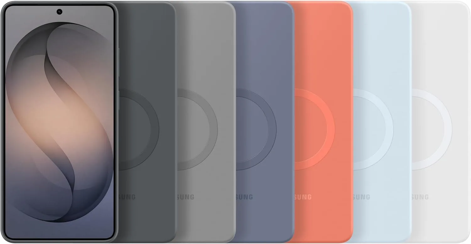 Samsung Galaxy S26 Ultra Silicone Magnet Case – Gray - Image 6