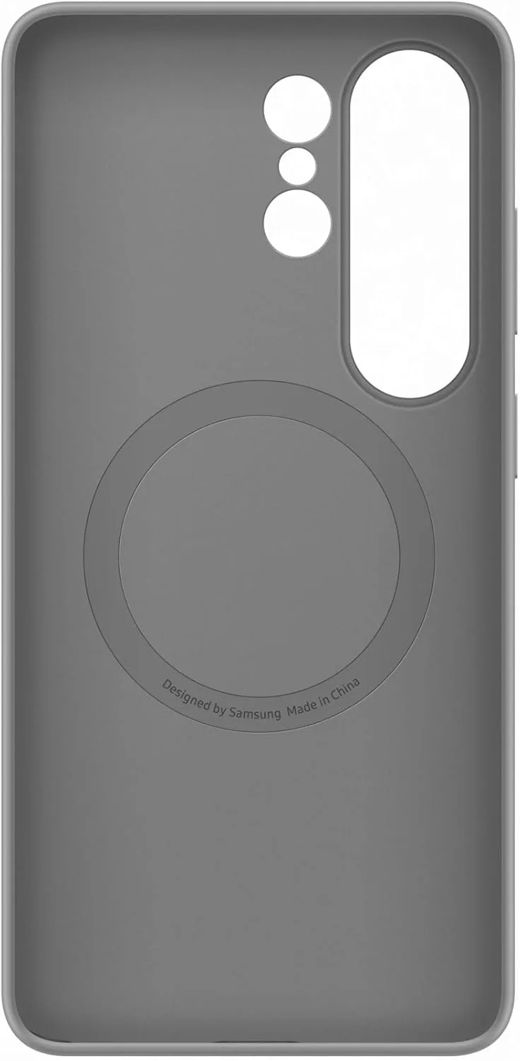 Samsung Galaxy S26 Ultra Silicone Magnet Case – Gray - Image 5