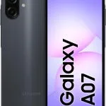 Samsung Galaxy A07 LTE Smartphone – 4GB RAM, 128GB Storage, 6nm Processor, Black
