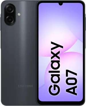 Samsung Galaxy A07 LTE Smartphone – 4GB RAM, 128GB Storage, 6nm Processor, Black