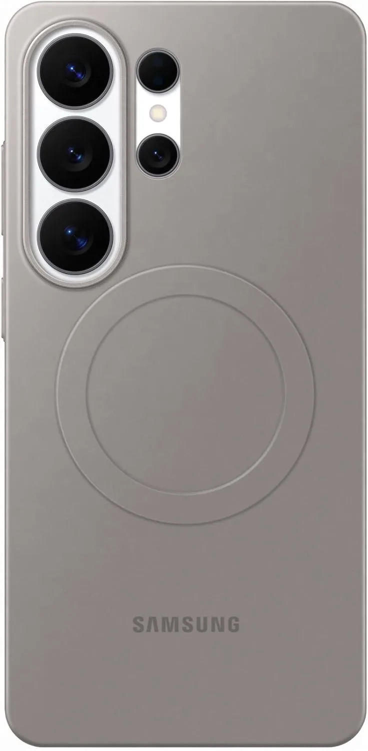 Samsung Galaxy S26 Ultra Silicone Magnet Case – Gray - Image 7