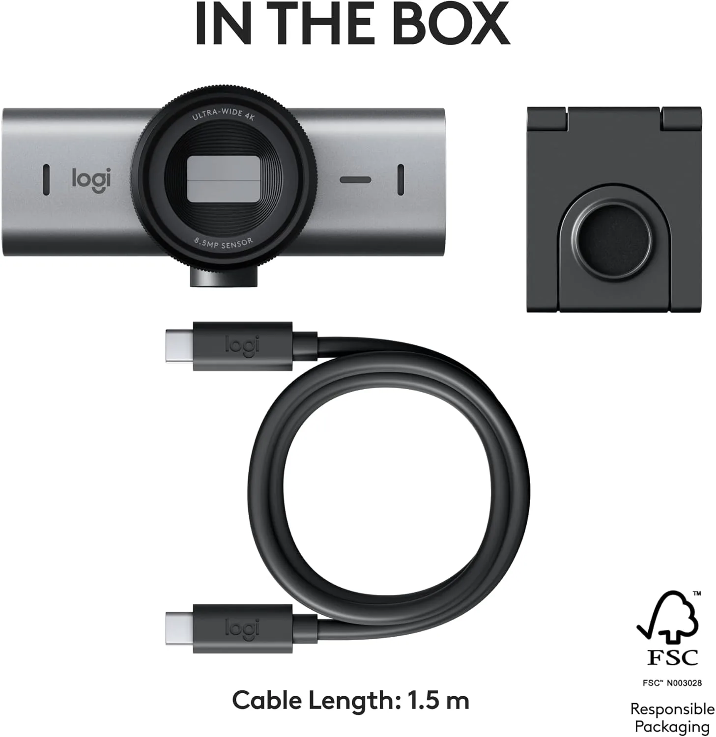 Logitech MX Brio Ultra HD 4K Webcam with AI-Enhanced Image Quality and Noise Reducing Microphones - Image 11