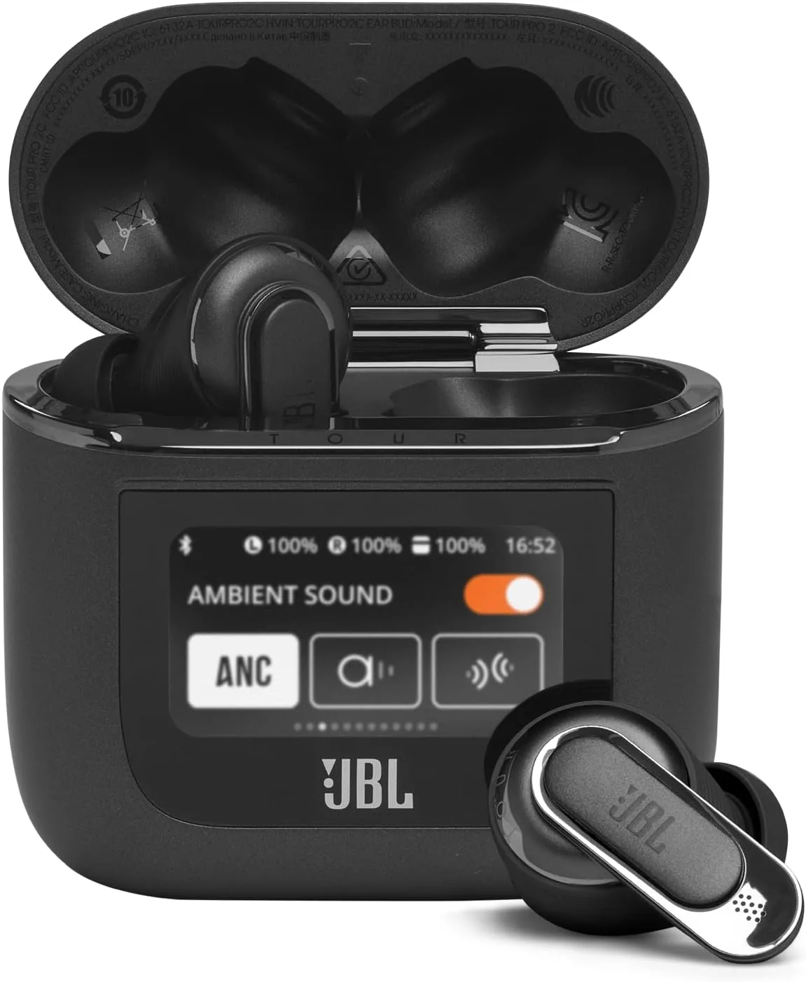JBL Tour Pro 3 True Wireless Earbuds with Bluetooth, 40h Playback, Noise Cancelling, and JBL Spatial 360 - Image 6