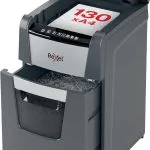 Rexel Optimum Auto Feed+ 2020130X - 130 Sheet Auto Feed Cross Cut Shredder, P-4 Security, 44L Bin