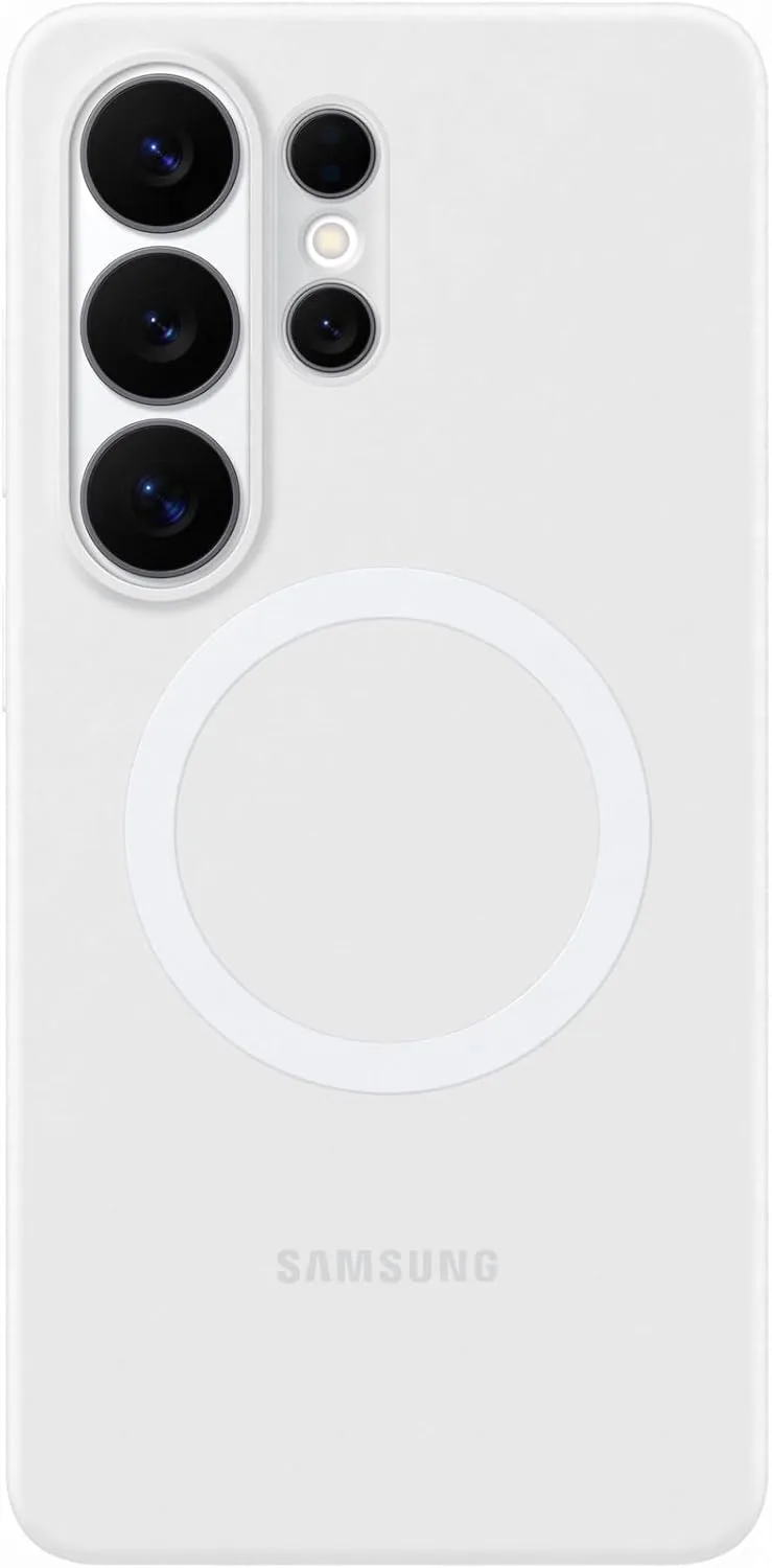 Samsung Galaxy S26 Ultra Silicone Magnet Case – Gray - Image 13