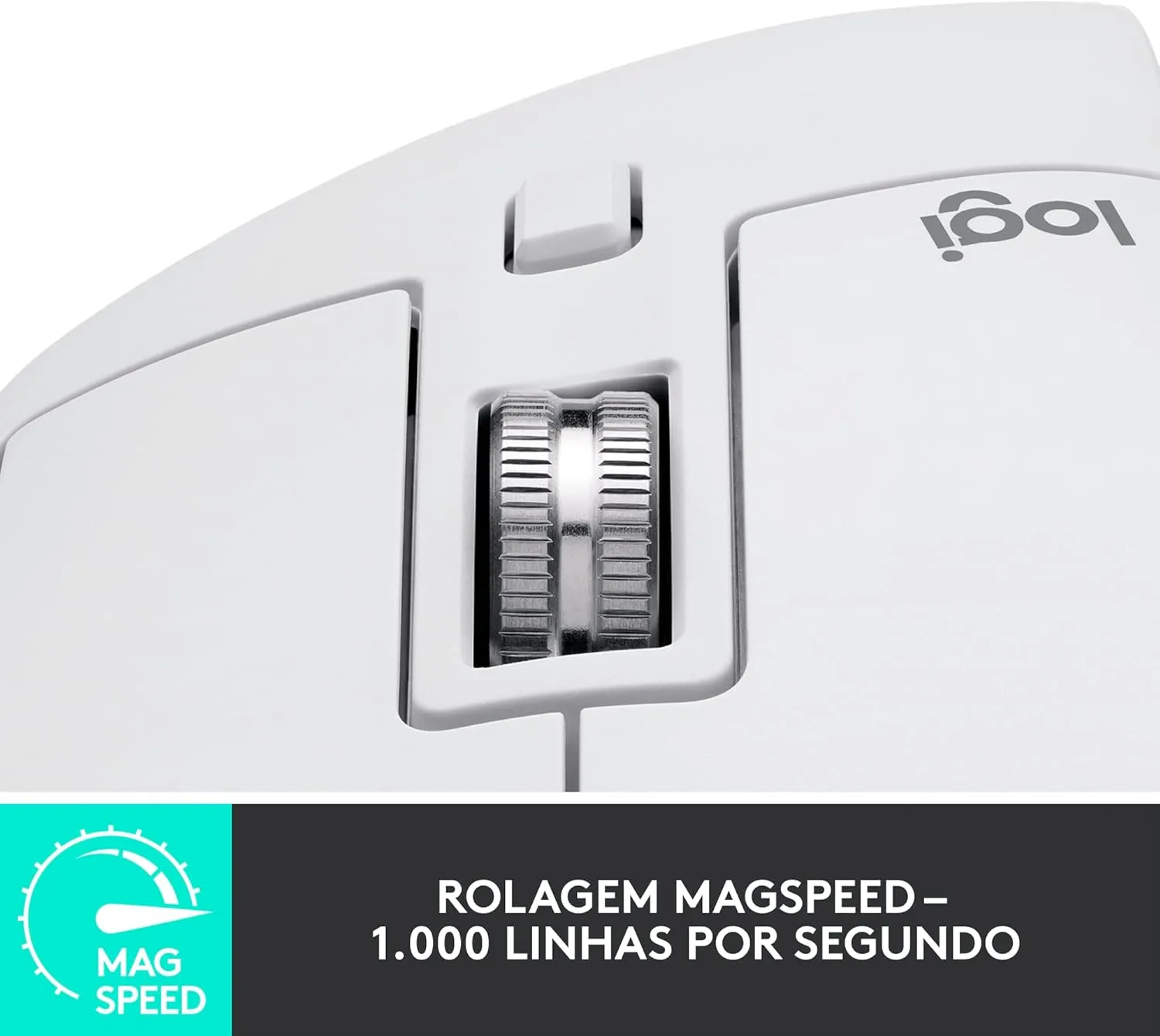 Logitech MX Master 3S Wireless Mouse - 8K DPI, USB-C, Bluetooth, Ergo Design, Quiet Clicks - Image 4