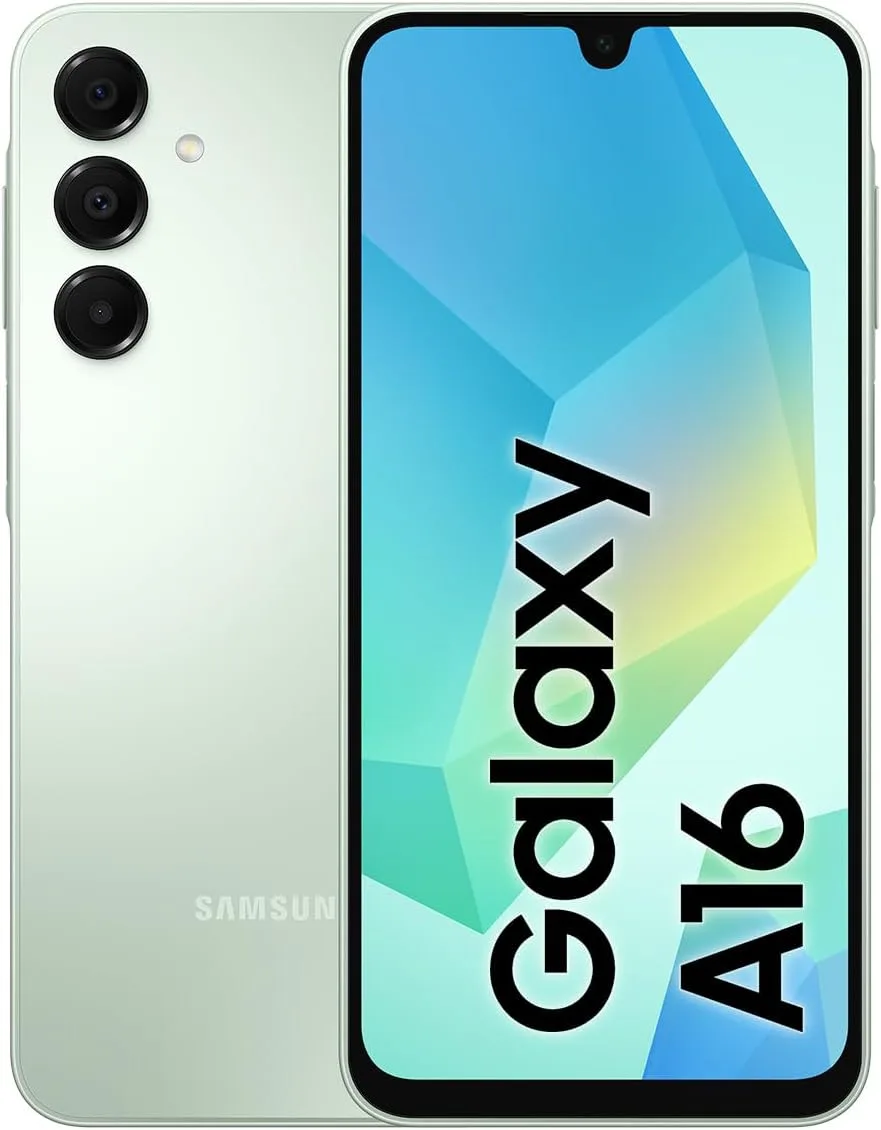 Samsung Galaxy A16 LTE Smartphone – 6GB RAM, 128GB Storage, Dual SIM, Light Green