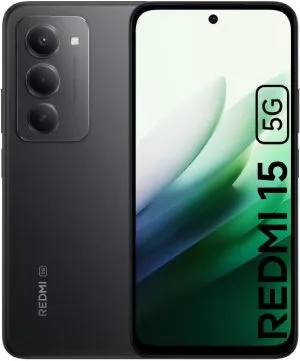 Redmi 15 5G Dual SIM 8GB RAM 256GB Storage Midnight Black - Global Version