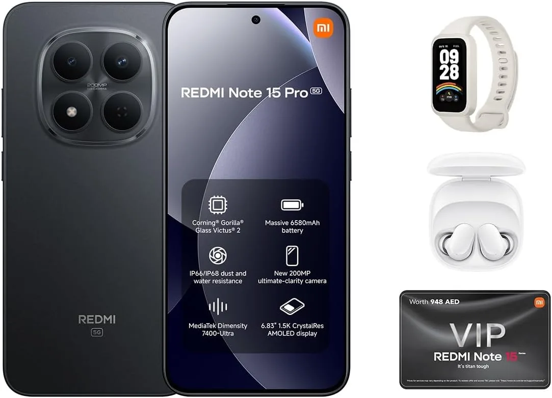 REDMI Note 15 Forest Green - 8GB RAM, 256GB Storage + Bud 6 Play - Global Version - Image 14