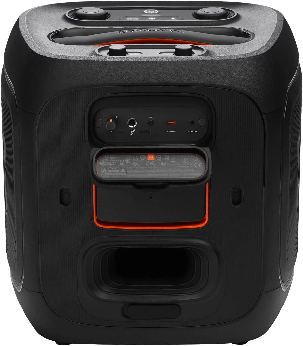 JBL PartyBox Encore 2 Portable Bluetooth Speaker JBLPBENCORE2UK with Wireless Mic, AI Boost, 15H Battery, Dynamic Lights, Auracast, Karaoke & Guitar Input, IPX4 Splashproof - Image 6