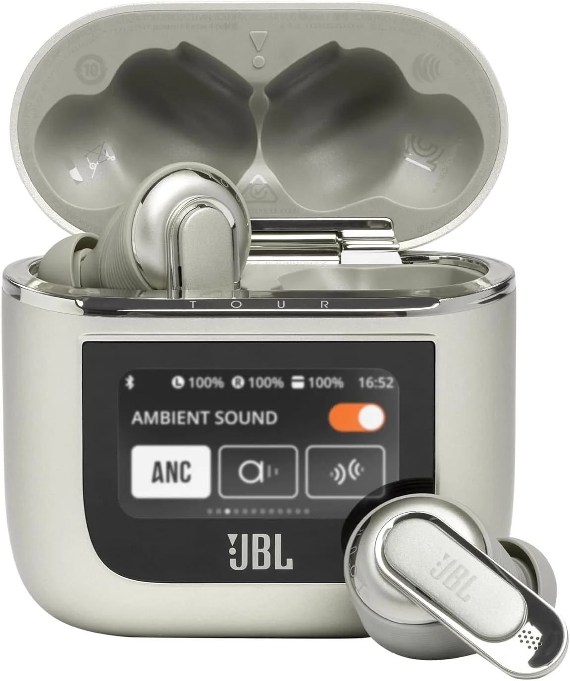JBL Tour Pro 3 True Wireless Earbuds with Bluetooth, 40h Playback, Noise Cancelling, and JBL Spatial 360 - Image 5