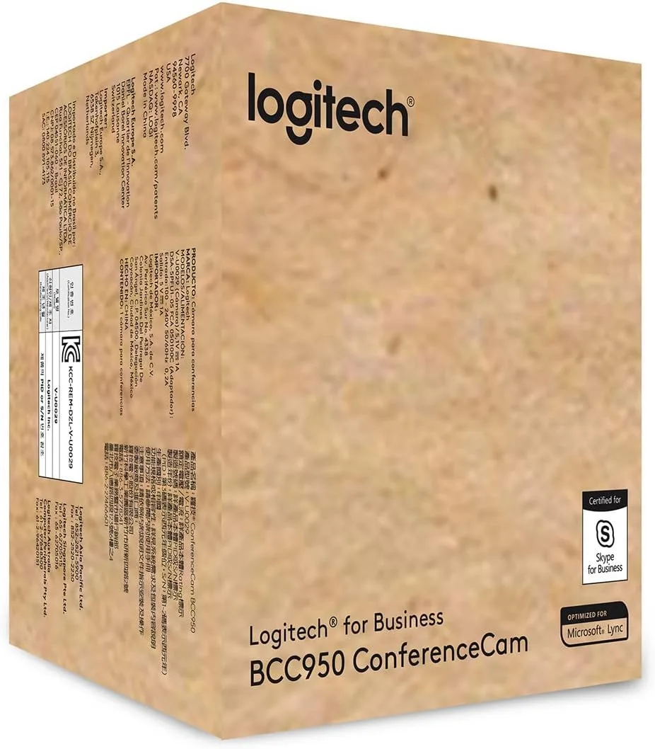 Logitech Conference Cam BCC950 - HD 1080p Video Conference Webcam with Built-In Speakerphone - Image 8