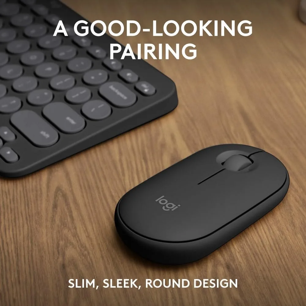 Logitech Pebble 2 Combo, Wireless Keyboard and Mouse with Logi Bolt and Bluetooth Connectivity - Image 2