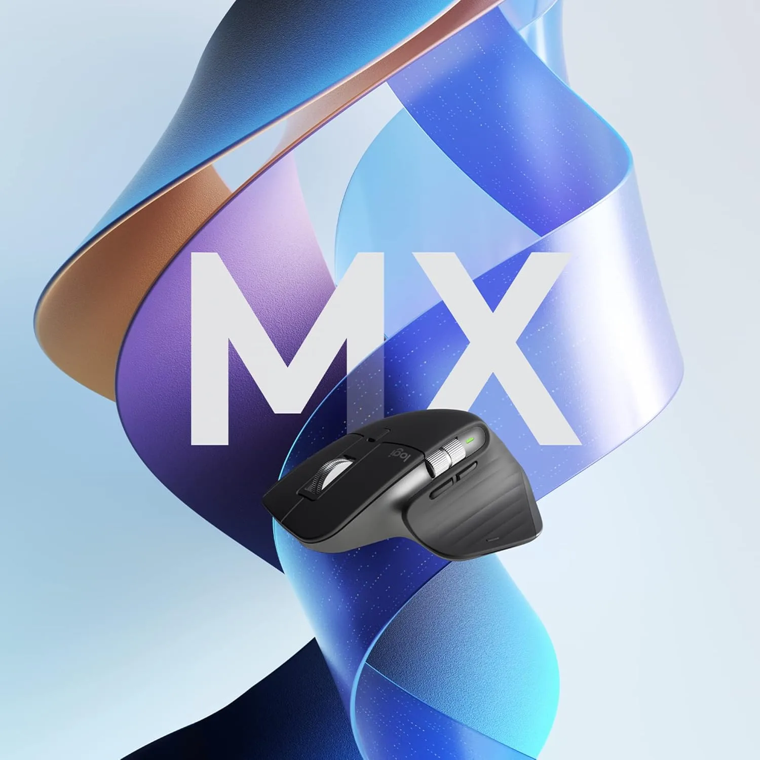 Logitech MX Master 3S Wireless Mouse - 8K DPI, USB-C, Bluetooth, Ergo Design, Quiet Clicks - Image 7