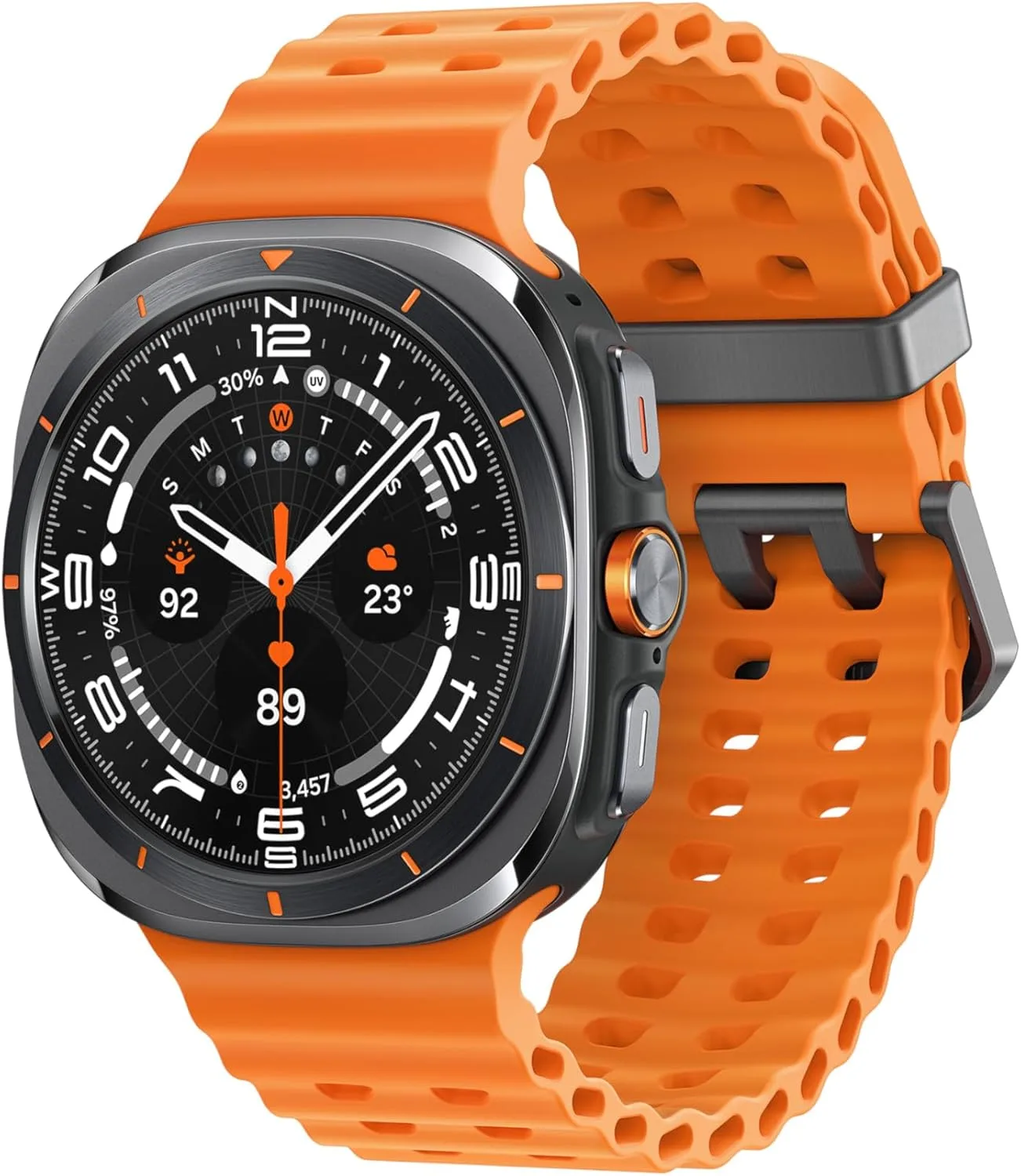 Samsung Galaxy Watch Ultra 47mm LTE Titanium White Smartwatch with Advanced Health Monitoring - Image 11