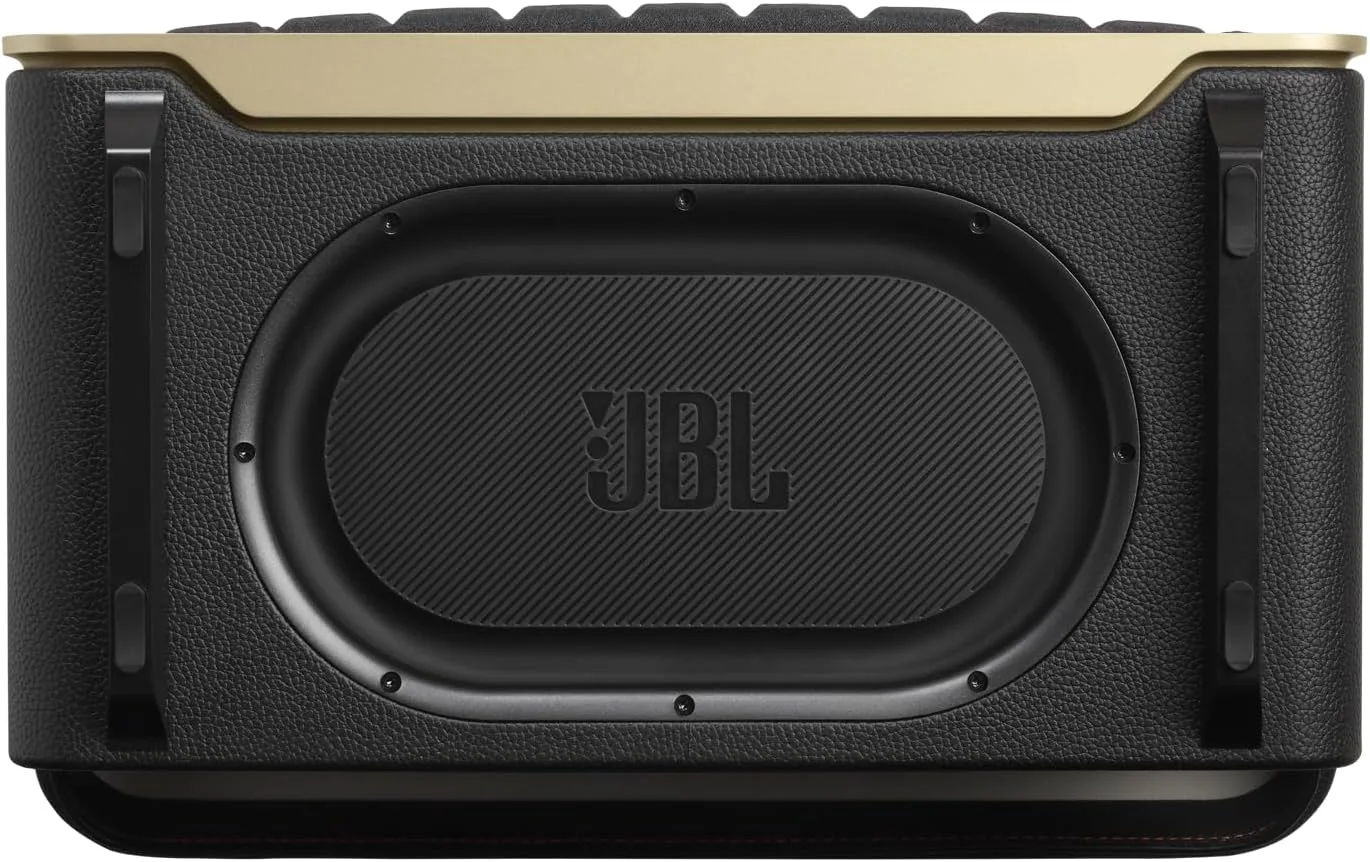 JBL Authentics 200 JBLAUTH200BLKUK - Retro Smart Bluetooth Speaker with Wi-Fi, Voice Assistant, and Powerful Sound - Image 6