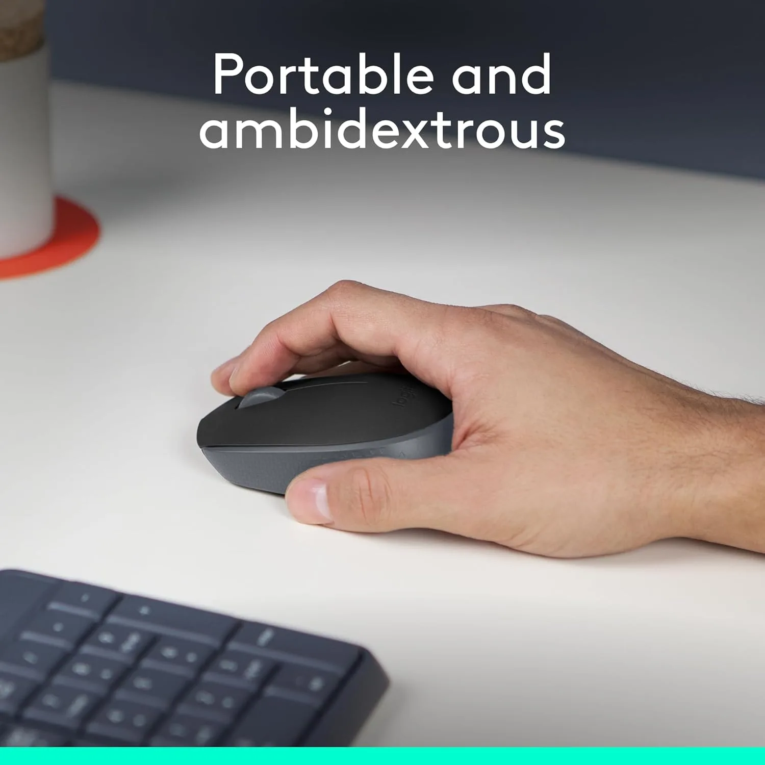 Logitech M171 Wireless Mouse 910-004425 - 2.4 GHz Wireless, Comfortable Design, 12-Month Battery Life - Image 3