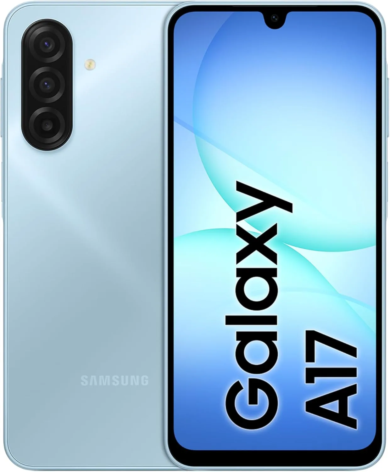 Samsung Galaxy A17 LTE Smartphone – 4GB RAM, 128GB Storage, 50MP OIS Camera, Blue