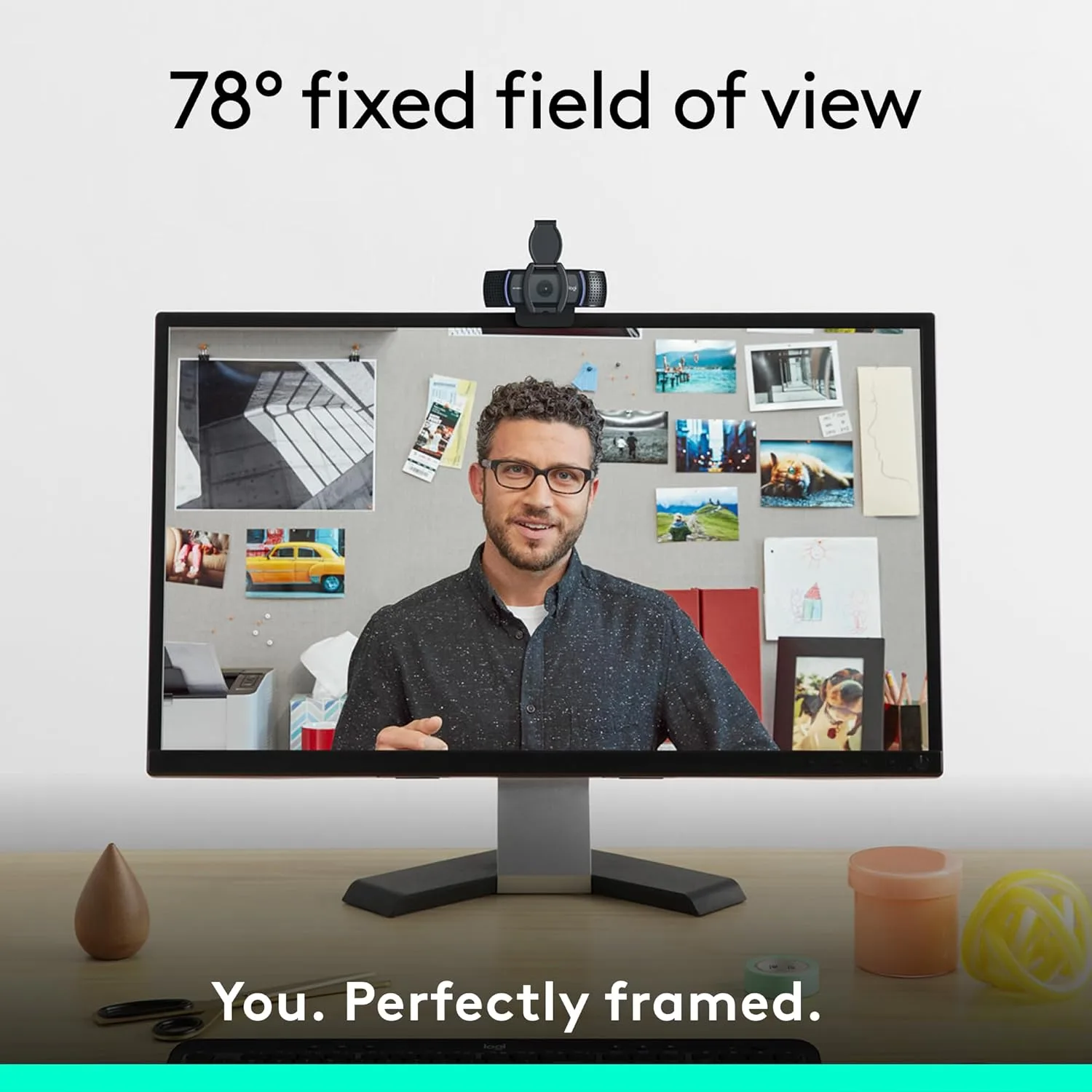 Logitech C920e HD Webcam - 1080p, Mic-Disabled, Certified for Zoom & Microsoft Teams, TAA Compliant - Image 3