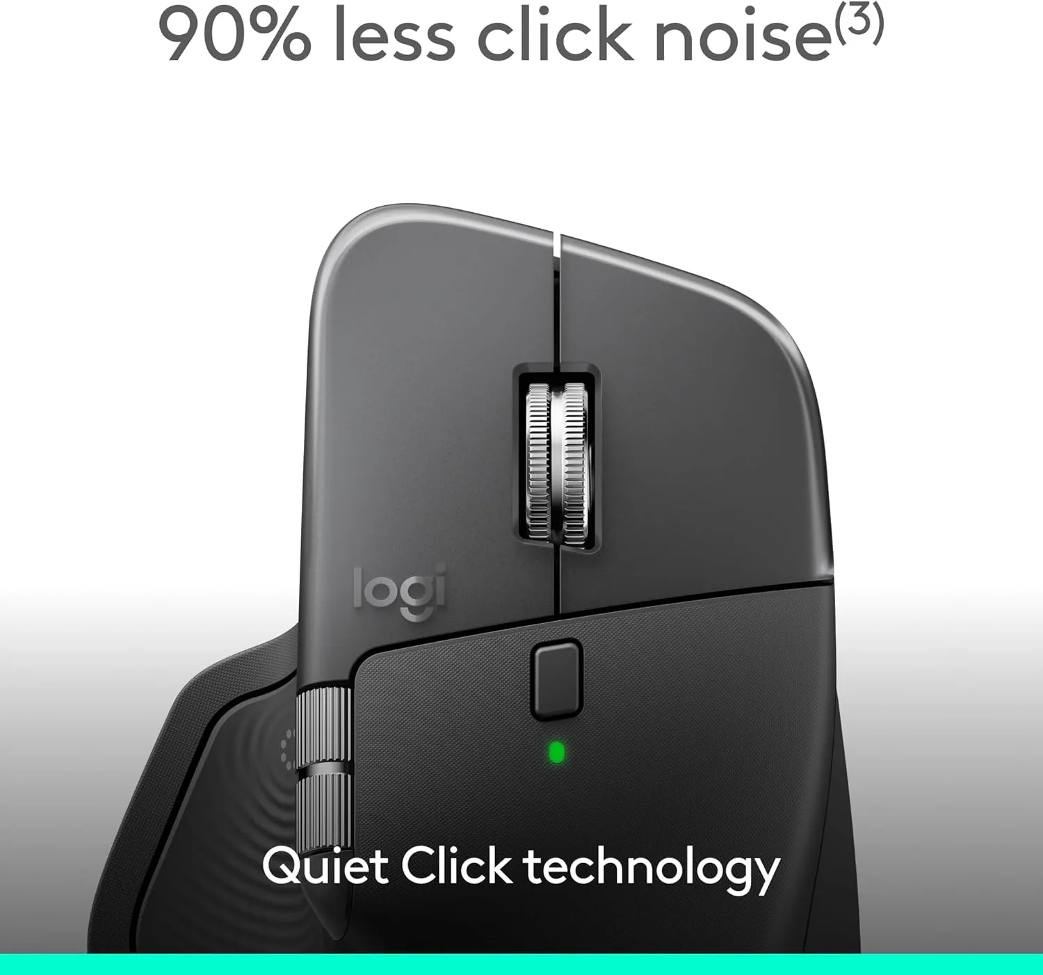 Logitech MX Master 4 for Business Wireless Mouse - 8K DPI, MagSpeed Scrolling, Logi Bolt, Bluetooth, USB-C Charging - Image 7