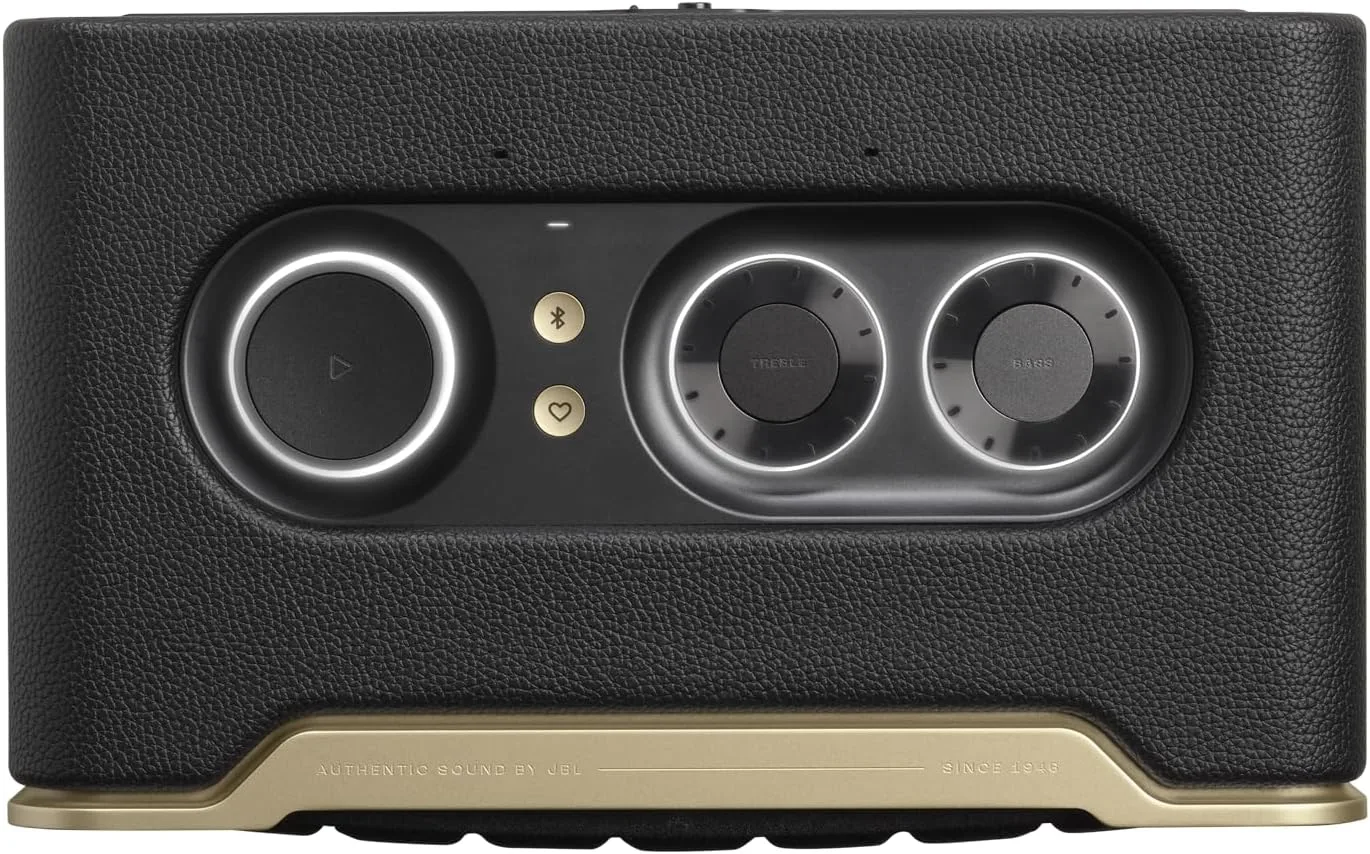JBL Authentics 200 JBLAUTH200BLKUK - Retro Smart Bluetooth Speaker with Wi-Fi, Voice Assistant, and Powerful Sound - Image 7