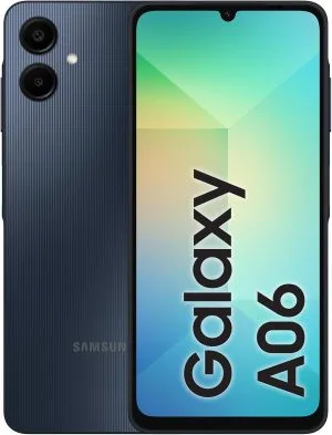 Samsung Galaxy A06 LTE Smartphone – 4GB RAM, 64GB Storage, Dual SIM, Black