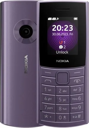 Nokia 110 4G DS Purple Feature Phone with 4G Connectivity