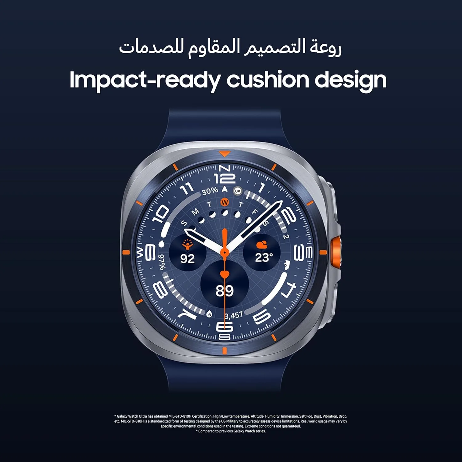 Samsung Galaxy Watch Ultra (Africa Version) - LTE, 47mm Titanium Blue, Durable Titanium Casing, AI Health Monitoring - Image 6
