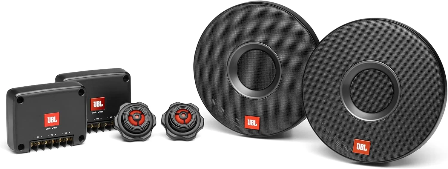 JBL CLUB605CSQ 2-Way Car Audio System with 285W Power, 160mm Carbon Fibre Woofer, Silk Dome Tweeter - Image 9
