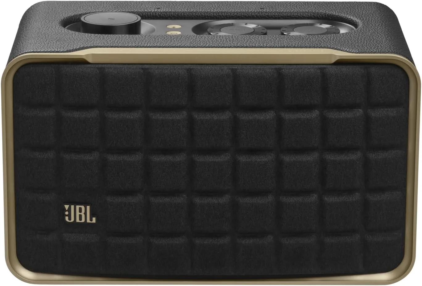 JBL Authentics 200 JBLAUTH200BLKUK - Retro Smart Bluetooth Speaker with Wi-Fi, Voice Assistant, and Powerful Sound - Image 2