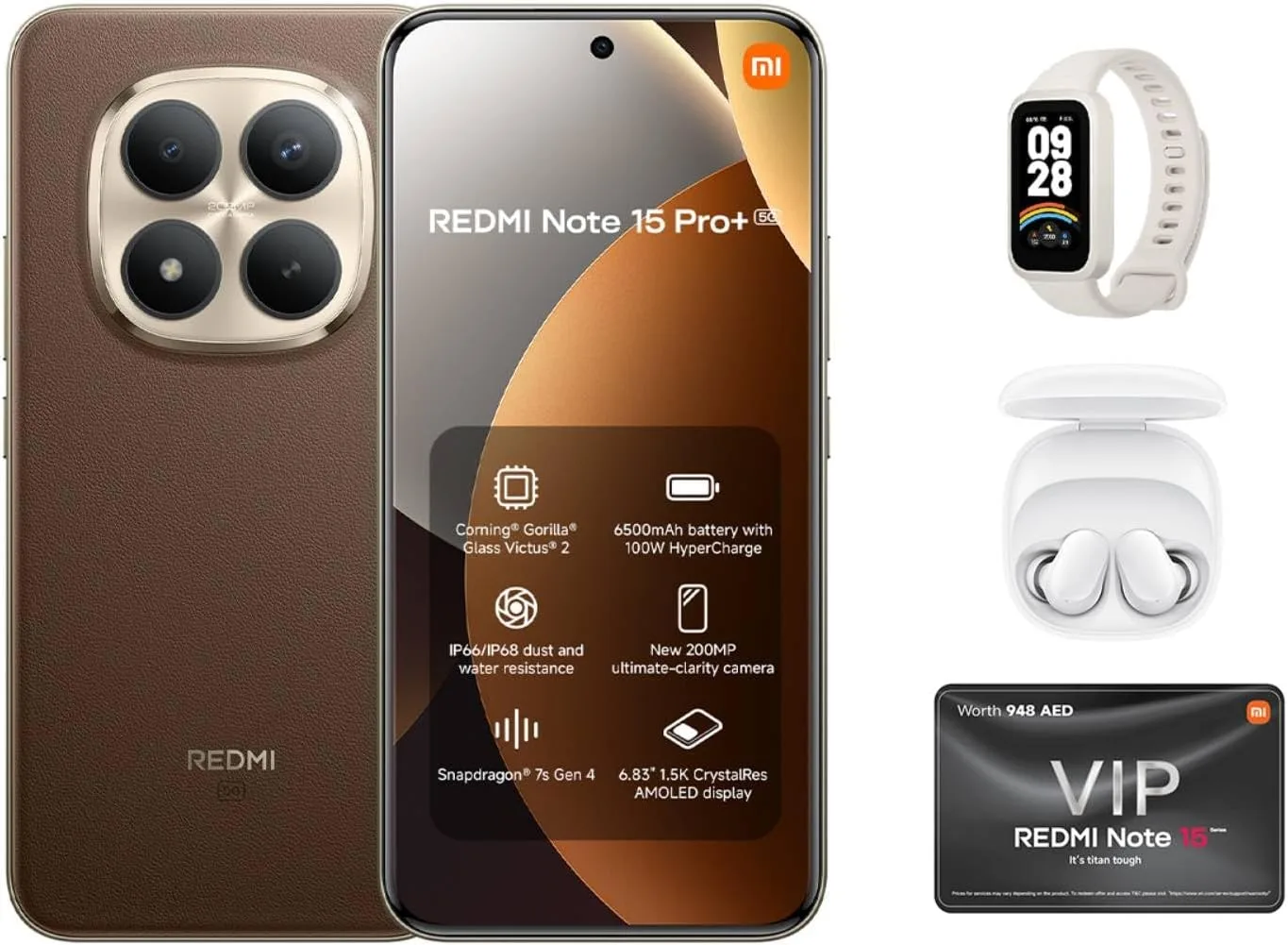REDMI Note 15 Forest Green - 8GB RAM, 256GB Storage + Bud 6 Play - Global Version - Image 12