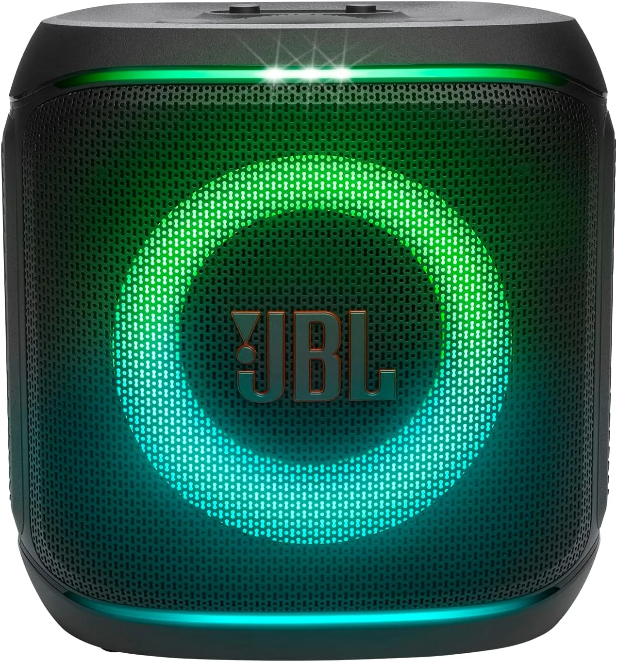 JBL PartyBox Encore 2 Portable Bluetooth Speaker JBLPBENCORE2UK with Wireless Mic, AI Boost, 15H Battery, Dynamic Lights, Auracast, Karaoke & Guitar Input, IPX4 Splashproof - Image 2