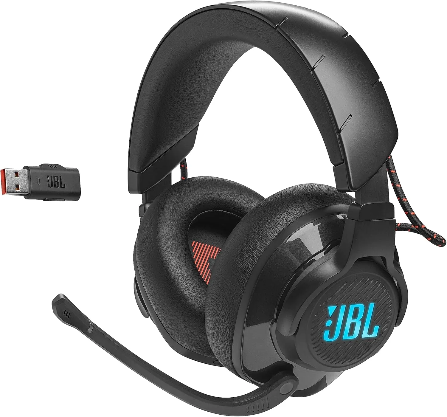 JBL Quantum 350 Wireless Gaming Headset with Detachable Boom Mic, 2.4GHz Wireless, 22H Battery - Image 11